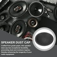 thumbnail image 4 of Uxcell Speaker Dust Cap 40mm/1.6" Outer Diameter Dome Paper Cap Subwoofer Coil Cover Caps, 4 of 5