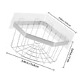 thumbnail image 2 of EXHUMKY Estante Triangular De Acero Inoxidable Para Almacenamiento En Fregadero Con Soporte Y Escurridor Para Esponjas, 2 of 8