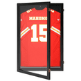 thumbnail image 2 of PENNZONI Jersey Frame Display Case , Acrylic Sports Jersey Frame Shadow box w/ Lock,Large Size, Walnut, 2 of 5