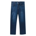 thumbnail image 3 of Cathalem Jeans for Men Streetwear Men's Casual Classic Slim Fit & Denim Jeans with Pocket(Blue,M), 3 of 5