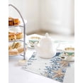 thumbnail image 4 of Blue Starfish Coastal Kitchen Dish Towels for Drying Dishes Set of 3, Eucalyptus Summer Nautical Shell Ocean Waffle Weave Microfiber Hand Tea Bathroom Towels Quick Dry & Absorbent Towel 12x12, 4 of 7