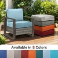 thumbnail image 3 of Gymojoy 24 in. x 24 in. x 6 in.Deep Seat Cushion Set, Olefin 4-Piece Deep Seating Outdoor Replacement Lounge Chair loveseat Sofa Cushion in Babyblue, 3 of 6