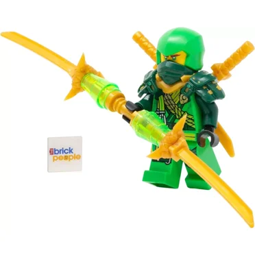 LEGO Ninjago Dragons Rising Season 2: Lloyd Climber Minifigure with Swords