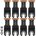 thumbnail image 1 of POINTERTECK 8Pcs Japanese Tooth Oscillating Saw Blades High Carbon Steel Oscillating Multitool Blades, 1 of 9