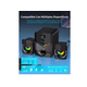 thumbnail image 4 of ToneJoy Bocinas  Con Bluetooth Luces Led Para Xtellar Negra, 4 of 4