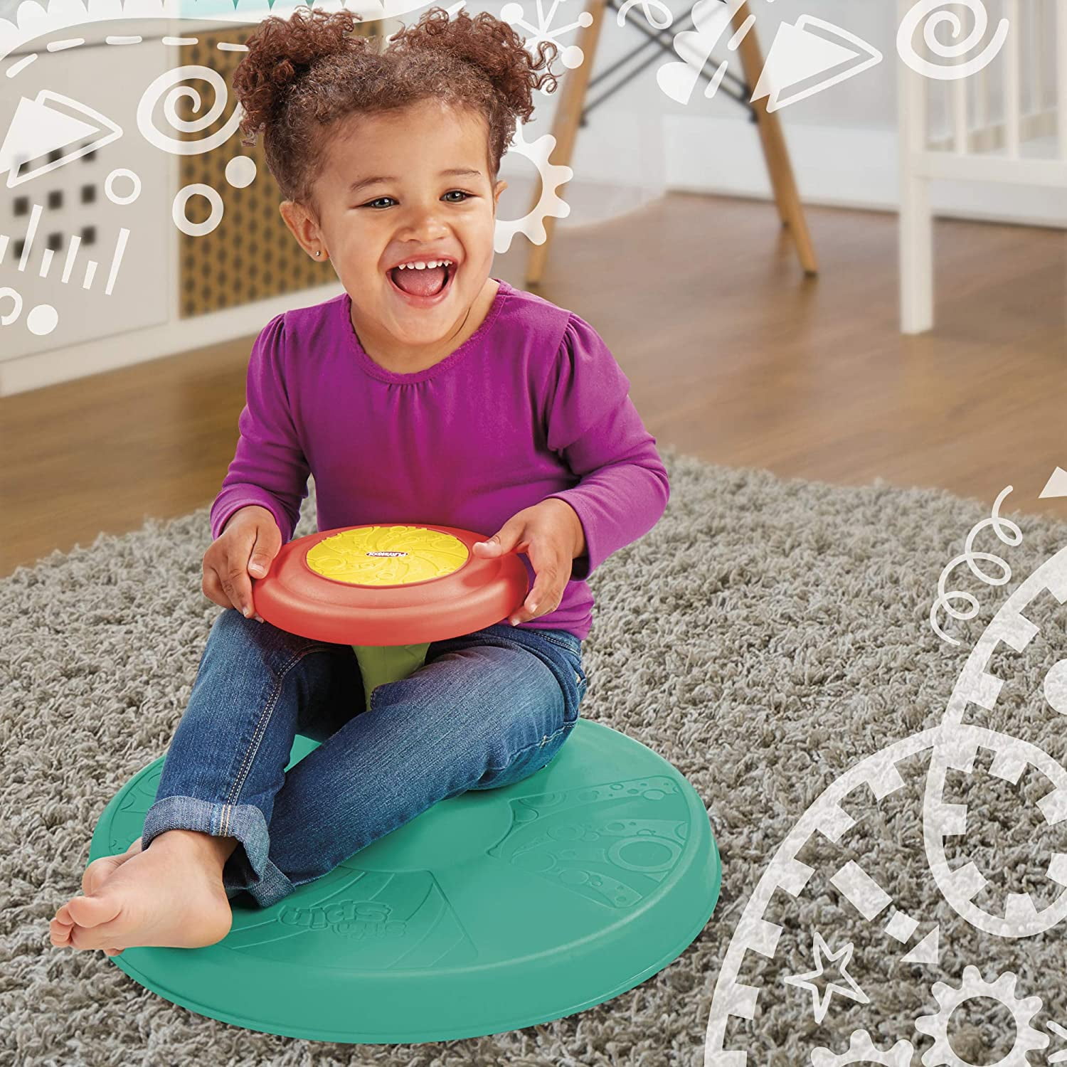 Playskool 34451 Play Favorites Sit and Spin Toy for sale online 