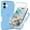 Blue, variant on Dteck Full Boldy Protection Case for iPhone 16,Shockproof TPU+PC Case Built-in Screen Protector Cover for iPhone 16,Clear