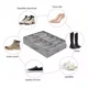 thumbnail image 4 of Zapatera Plegable Bajo Cama Para 12 Pares, Gris Oxford, 4 of 7