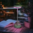 thumbnail image 5 of GRANDPATIO Outdoor Solar Steel Table Lamp with Type C Charging and Multi-Mode Lighting, Black, 5 of 6