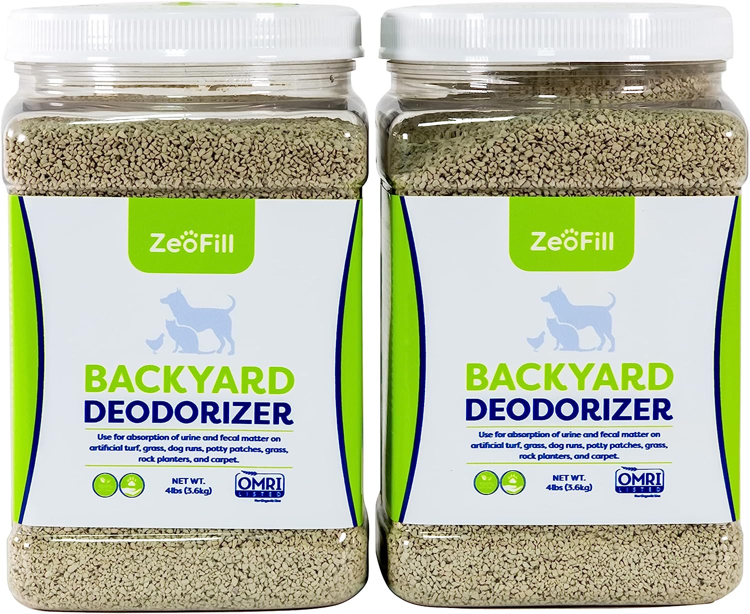 Zeofill Backyard Deodorizer Eliminates Pet Urine Odors On Potty