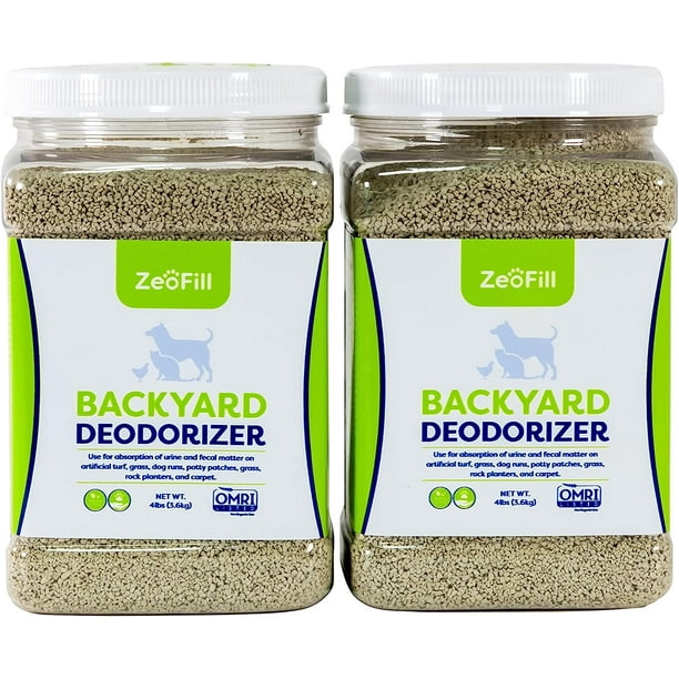 Zeofill Backyard Deodorizer Eliminates Pet Urine Odors On Potty