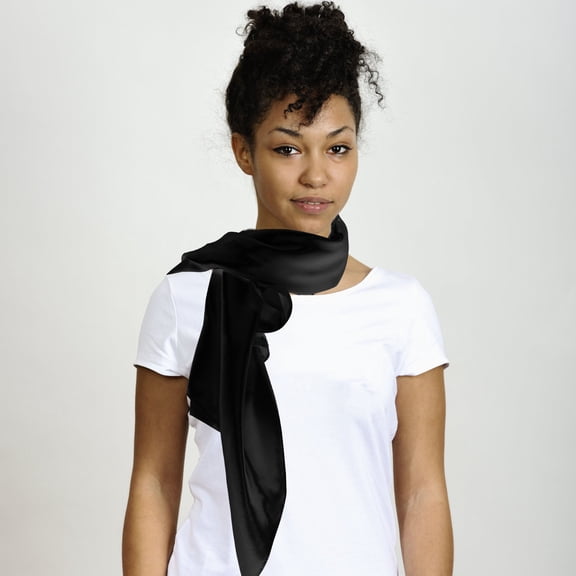 UPOUART Polyester Bandanas for Women Solid Color Bandana 1Pack Casual and Formal Events