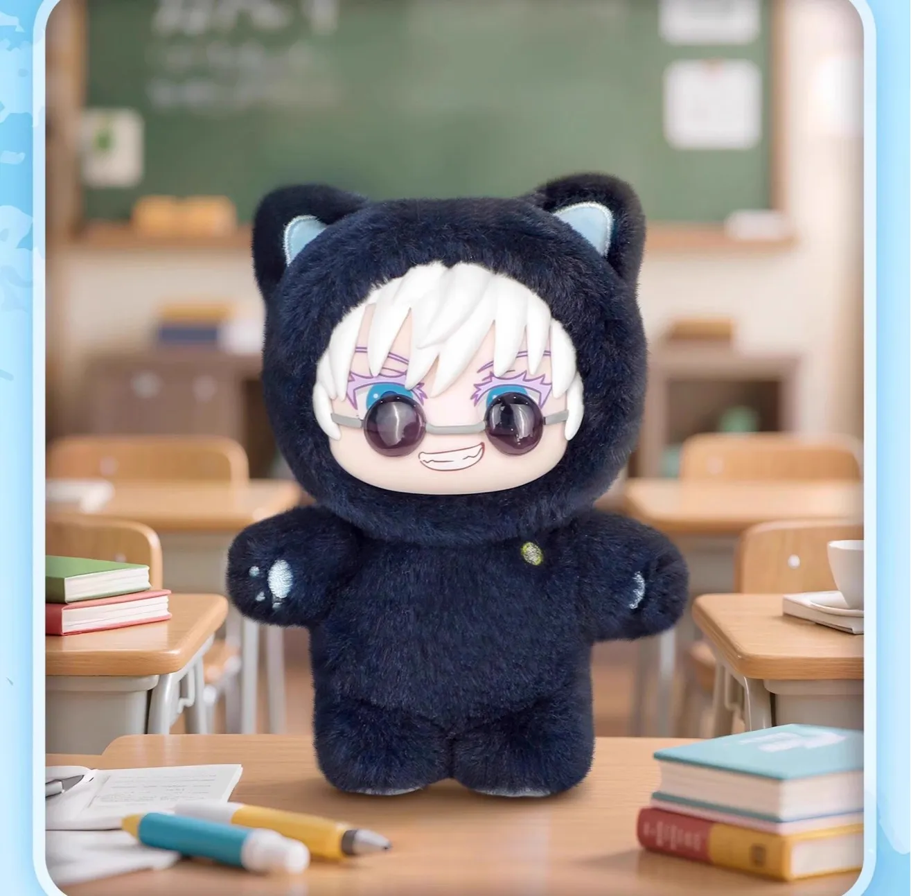 Hanich Jujutsu Kaisen Figure Blind Box 5.5" Cat Ear Series Anime Random Design Plush Doll, Mystery Collectibles Toys Gifts For Girls Boys Adults 1Pcs