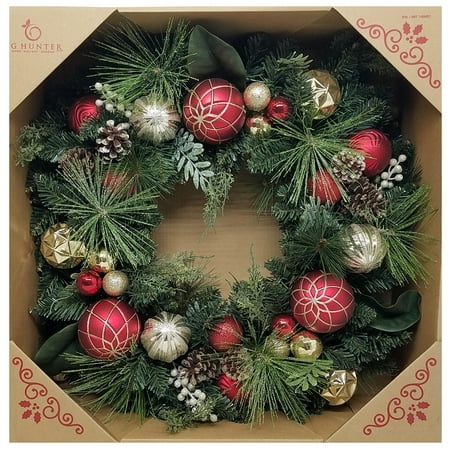 Decorating A Wreath For Christmas CG Hunter Holiday 30