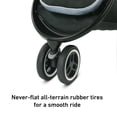 thumbnail image 5 of Sistema de viaje Graco Modes 3 Lite Platinum con asiento reversible ajustable, plegado con una mano, marco liviano y asiento infantil para automóvil SnugRide SnugLock 35 DLX, color blanco, 5 of 5