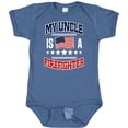 thumbnail image 3 of Inktastic My Uncle is a Firefighter Nephew Boys or Girls Baby Bodysuit, 3 of 5