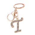 thumbnail image 2 of Key Chain 26 Letters Rhinestone Unisex Compact Long Lasting Key Ring Bag Decoration, 2 of 8