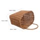 thumbnail image 2 of FELTECHELECTR Cesta Colgante De Rattan Tejido Manual Para Y Almacenaje Funcional, 2 of 6