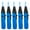 BLUE, variant on 5PCS Windproof Butane Torch Lighters 1300° Jet Flame Portable Refillable Lighters with Safety Lock for Camping BBQ Candle