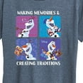 thumbnail image 3 of Frozen 2 - Making Memories Creating Traditions - Women's Short Sleeve Graphic T-Shirt, 3 of 5