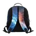 thumbnail image 2 of HUIACONG Galaxy Lightning Soccer Kids School Backpack 13.5 Inch Water Repellent Sturdy Bookbag with Adjustable Cushion Straps Multiple Pockets Large Capacity Lightweight Bag for Primary School Boys, 2 of 7