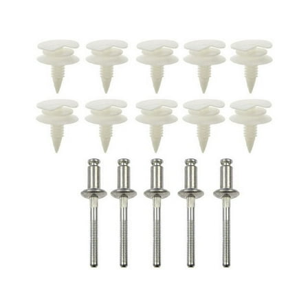 Front Door Panel Install Kit - Compatible with 1991 - 2002 GMC C3500HD 1992 1993 1994 1995 1996 1997 1998 1999 2000 2001