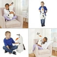 Disney Frozen Kids Olaf Bedding Plush Cuddle and Decorative Pillow