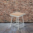 thumbnail image 5 of Hampden Furnishings Clint Collection 18"  Masonite/Steel Science Stool, Grey, Pack of 2, 5 of 5