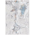 thumbnail image 2 of SAFAVIEH Amelia Morven Abstract Area Rug, Gray/Blue Gold, 5'5" x 7'7", 2 of 11