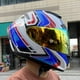 thumbnail image 4 of Cascos de Motocicleta Shamjiam Visera de cascos de moto X14 Z7, 4 of 6