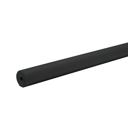 Rainbow Colored Kraft, 48" x 200' Roll, Black, 40 lb.