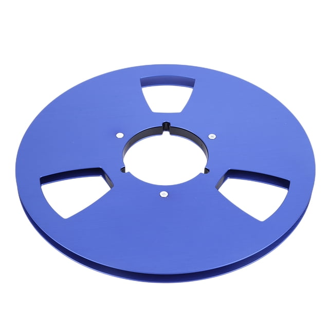 Carrete de cinta vacío de 10 pulgadas casete de rollo abierto de aleación de aluminio para Studer ReVox/TEAC