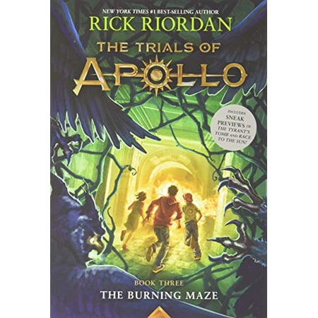Pre-Owned Burning Maze, The-Trials of Apollo, the Book Three (Paperback) 1484780655 9781484780657