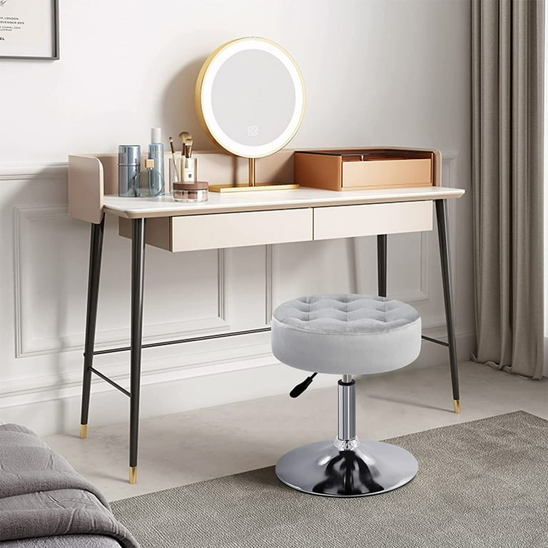 Makeup store stool grey