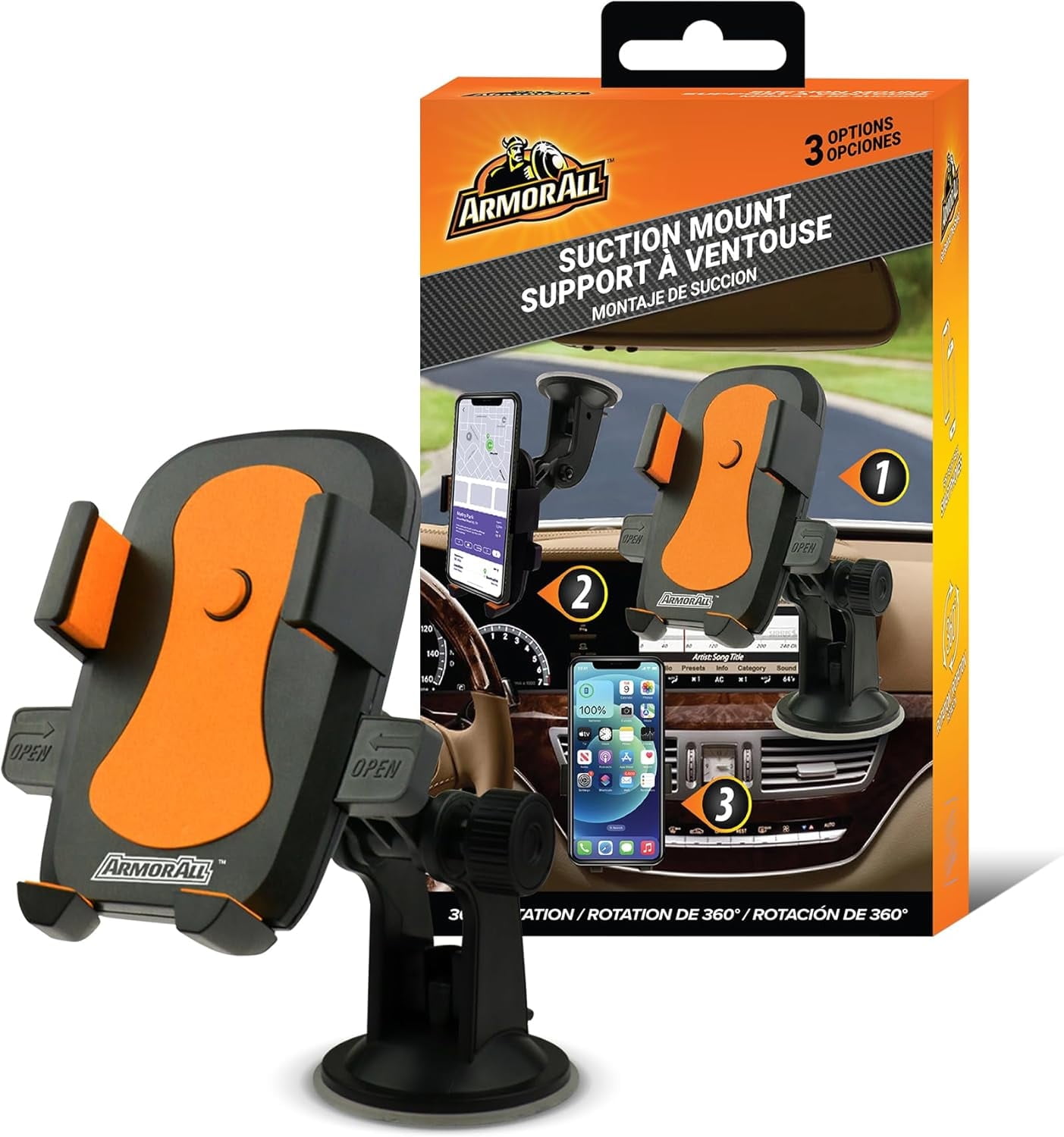 Armor All Universal Suction Car Phone Mount photo 1