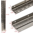 thumbnail image 2 of Ranger Boat Offset Piano Hinge 207195 | 16 1/2 Inch Stainless, 2 of 2