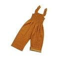 thumbnail image 2 of Kmbangi Girl?s Polka Dot Printed Ruffles Boat Neck Suspender Jumpsuit, 2 of 6