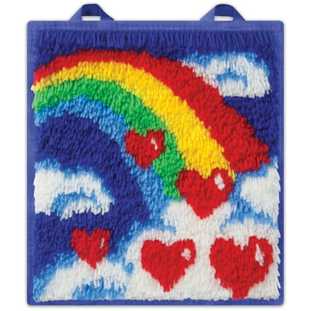 Kahootz Toys LatchKits Mini Rug, Rainbow