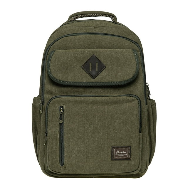KAUKKO Casual Daypacks Mochilas multipropósito, Mochila al aire libre, Mochila de viaje (VERDE) KAUKKO KF17-ARMYGREEN