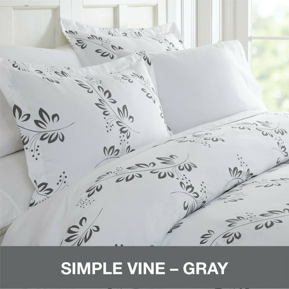 Elegant Ultra Soft 3PC Printed Duvet Cover Set