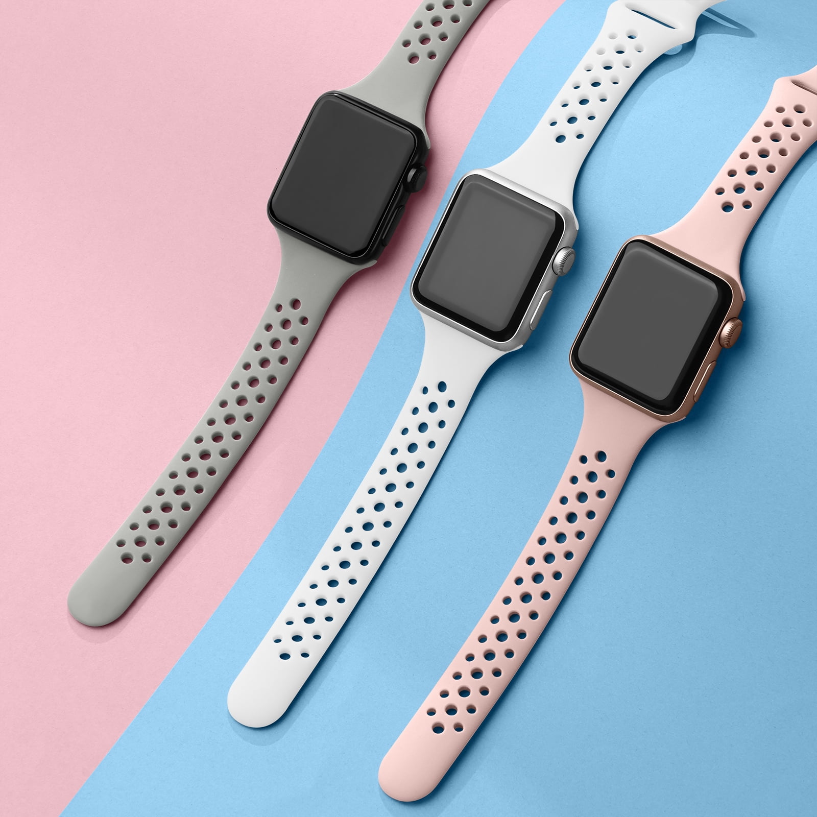 Bracelets Apple Watch Compatible - By Qubix - Bracelet 'Twist' en