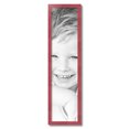 thumbnail image 2 of ArtToFrames 8" x 33" Pink Picture Frame, 8x33 inch Pink Wood Poster Frame (WOM-4431),  Pack, 2 of 8