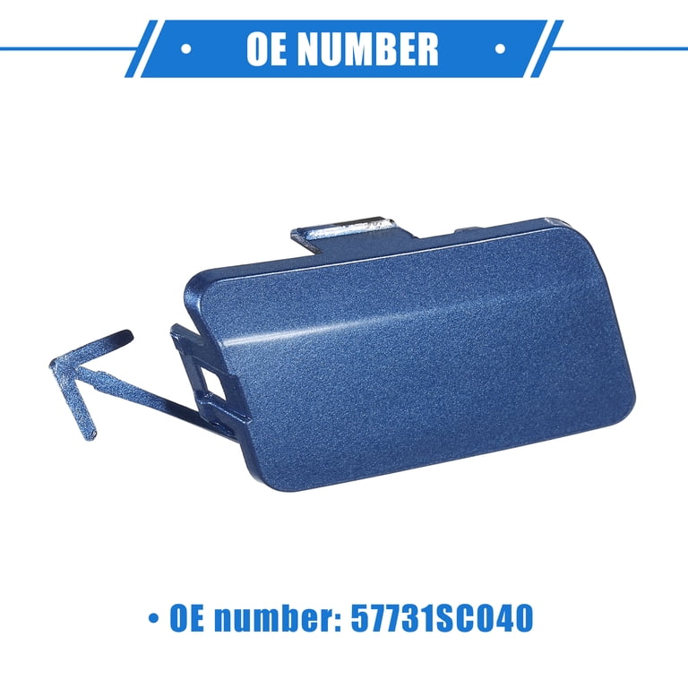 Front Bumper Tow Hook Cover For Subaru Forester 2009-2013 - Blue Right Side Cap
