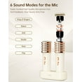 thumbnail image 6 of Divoom SongBird Karaoke Machine with 2 Wireless Microphones, 50W Bluetooth Speaker, Audio Mixer System, 6 of 7