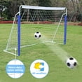 thumbnail image 5 of Exercise Equipment Kids Soccer Goals for Backyard Portable Youth Soccer Goal with Net 8x5 FT,Home Gym Equipment, 5 of 6