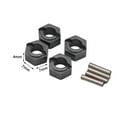 thumbnail image 6 of 4X 1/24 RC Car Wheel Hex Adaptor Spare Parts Extension Hex Hub Adapter for FMS 1/24 Fcx24, 6 of 9