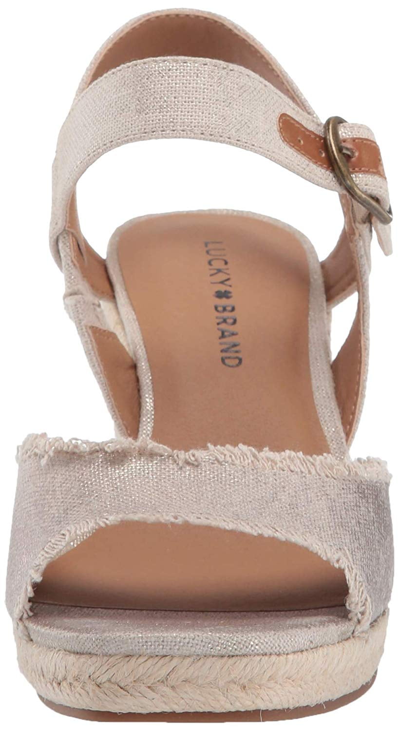 Lucky brand women's mindra espadrille wedge sandal online