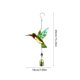 thumbnail image 2 of CaiYueKe Handmade Metal Wind Chime Garden Art Outdoor Decor Bells Soothing Sound Patio Hanging Ornament Creative Crafted Glass Painted Home Yard, 2 of 6
