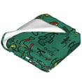thumbnail image 4 of Bingfone Cartoon Air Transportation Print Flannel Fleece Blanket Throw Blanket For Bed,Sofa,Couch,Travel,Camping(60"X50"), 4 of 9