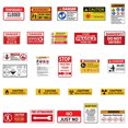 thumbnail image 4 of Pegatinas impermeables, 75 unidades, lemas de advertencia en inglés, 4 of 5